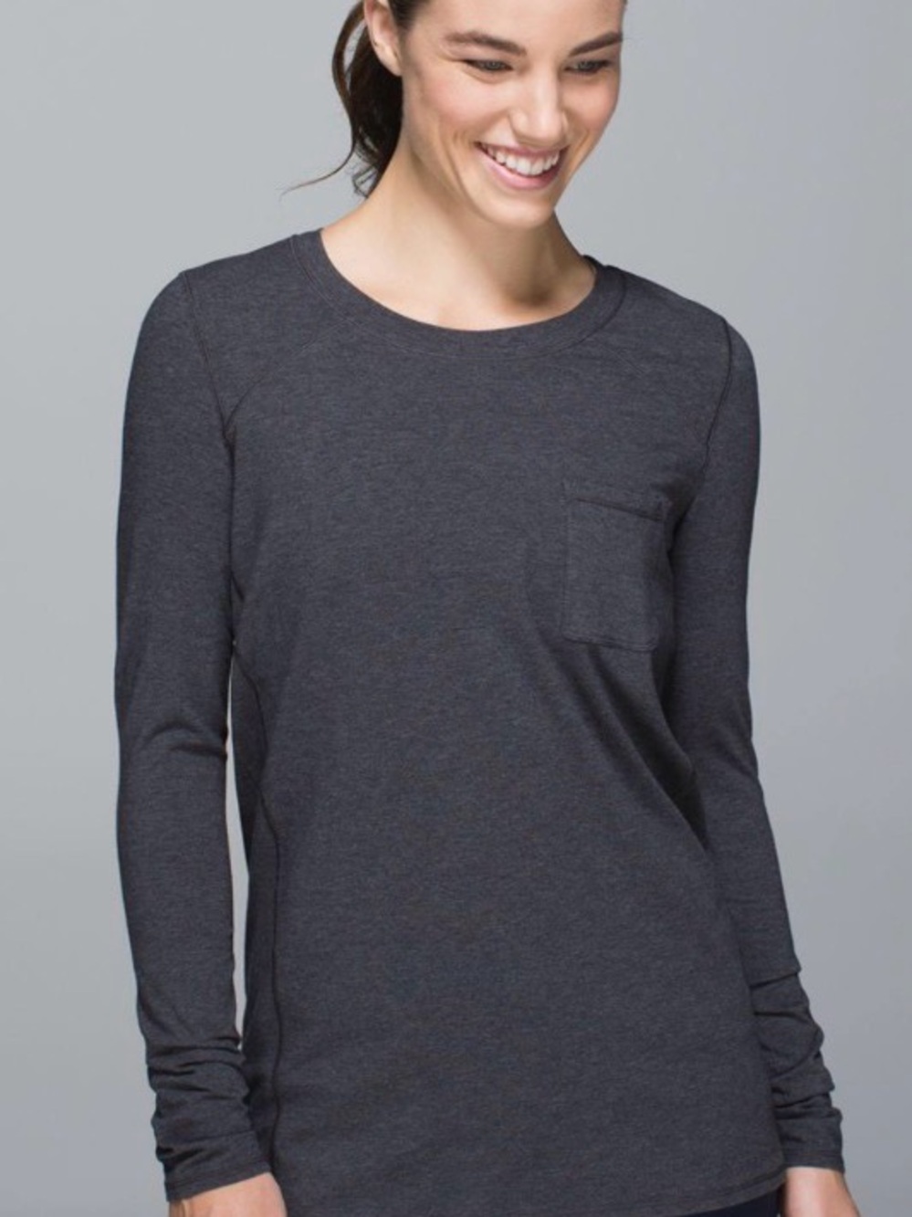 Lululemon Find Your Zen Long Sleeve
 Grey